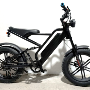 图片2 FT6 20” Fat Tire E-Bike 6061 Alloy Suspension Frame, Dual suspension Fork 48V 500W Rear Hub Motor Max Speed ST 25km/h ,Adjustment MAX 45km/h